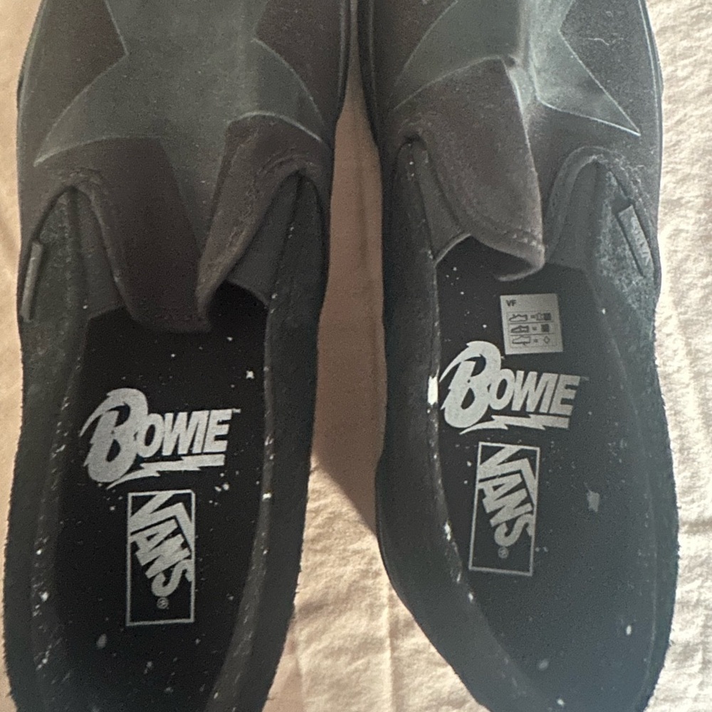 NEW RARE David Bowie x Vans Sneakers